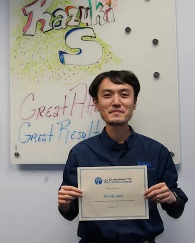 Chiropractic Durham NC Patient Of The Month Kazuki S.