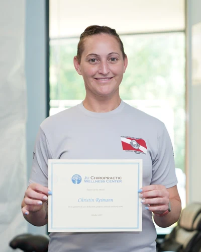 Chiropractic Durham NC Patient of the Month Christin R