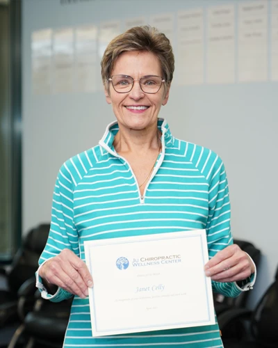 Chiropractic Durham NC Patient of the Month Janet C.