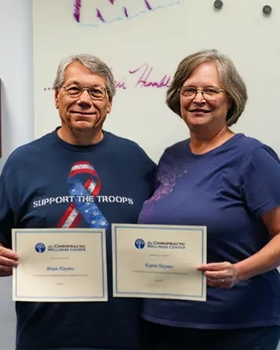 Chiropractic Durham NC Patient of the Month Karen and Brian H.