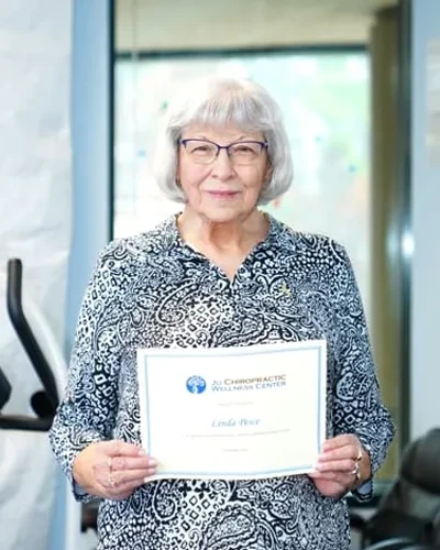 Chiropractic Durham NC Patient of the Month Linda P.