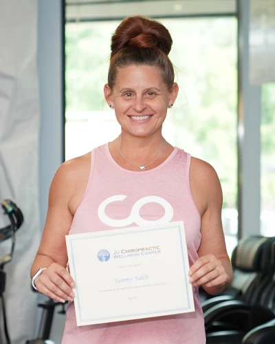 Chiropractic Durham NC Patient of the Month Tammy Y.
