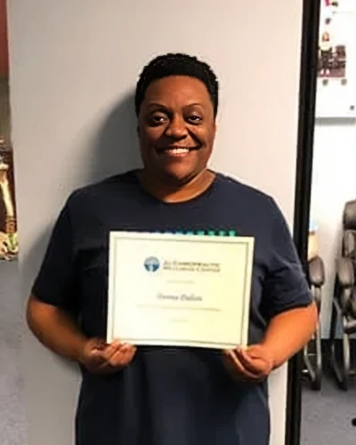 Chiropractic Durham NC Patients of the Month Donna D.
