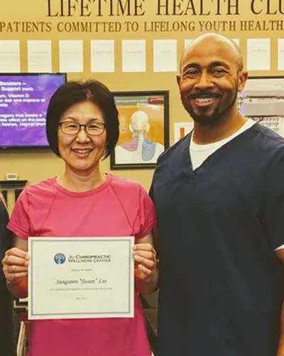 Chiropractic Durham NC Patients of the Month Sungsoon 'Susan' L.